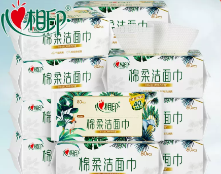 Hearttex cotton facial tissue  3bag for 10